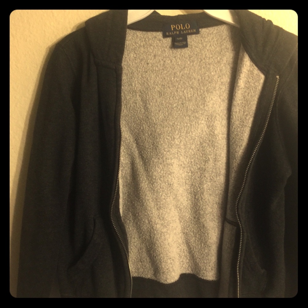 Boys polo sweatshirt size 8